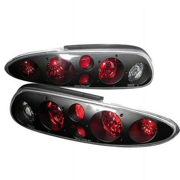 Spec-D Tuning  Altezza Tail Lights for 93 to 02 Chevrolet Camaro- Black - 12 x 14 x 24 in.