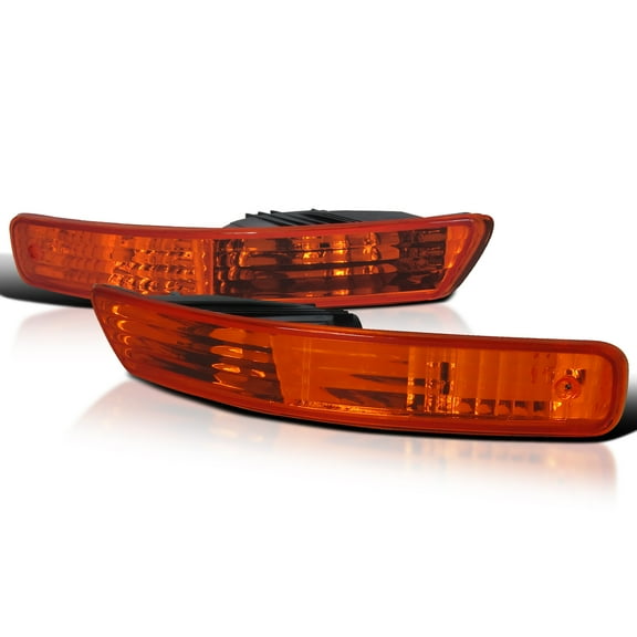 Spec-D Tuning LB-INT98AM-RS Acura Integra Rs Ls Gs Bumper Lights Amber