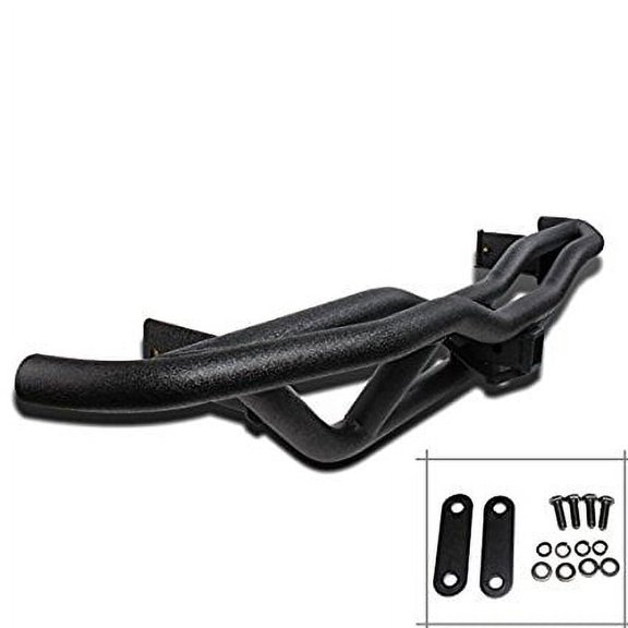 Spec-D Tuning BBR-WRG07BK-A-WB Bumper (Rock Crawler Rear)