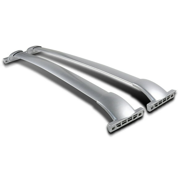 Spec-D Tuning Black Aluminum Roof Top Rack Side Rail Luggage Bike Cross Bars Compatible with 2013-2018 Nissan Pathfinder