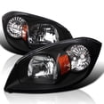 thumbnail image 1 of Spec-D Tuning Black Clear Headlights Compatible with 2005-2010 Chevy Cobalt, 2005-2006 Pontiac Pursuit, 2007-2009 Pontiac G5, L+R Pair Head Light Lamp Assembly, 1 of 6