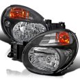 thumbnail image 1 of Spec-D Tuning Black Clear Headlights Compatible with 2002-2003 Subaru Impreza WRX Outback L+R Pair Head Light Lamp Assembly, 1 of 6