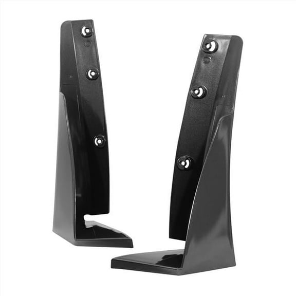 Spec-D Tuning Black Front Bumper Canards 2PC Compatible with 2014-2019 Chevy Corvette C7