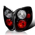 thumbnail image 1 of Spec-D Tuning Black Housing Clear Lens Tail Lights Compatible with 1997-2003 Ford F-150 Flareside, 2004 Ford F-150 Heritage Flareside, Left + Right Pair Assembly, 1 of 7