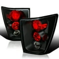 thumbnail image 1 of Spec-D Tuning Black Housing Clear Lens Tail Lights Compatible with 2005-2006 Jeep Grand Cherokee, Left + Right Pair Assembly, 1 of 7