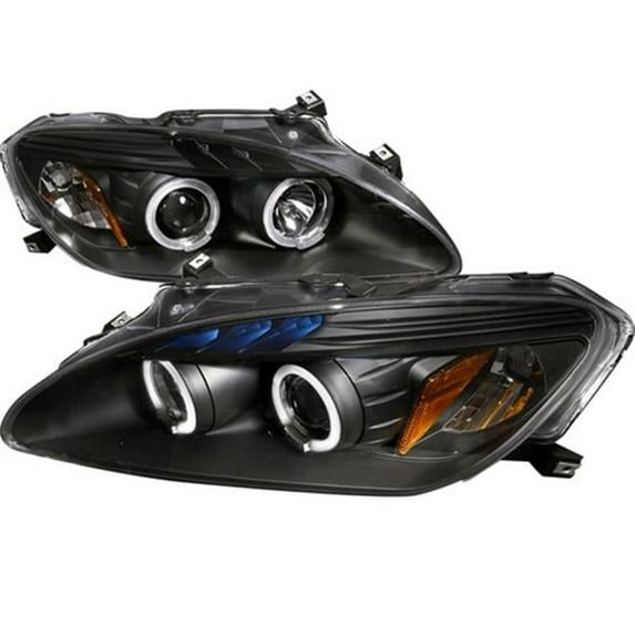 Spec-D Tuning Black Housing Projector Headlights for 04 to 09 Honda S2000