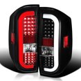 thumbnail image 1 of Spec-D Tuning Black LED Sequential Tail Lights Compatible with 2014-2021 Toyota Tundra, Left + Right Pair Assembly, 1 of 6