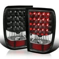 thumbnail image 1 of Spec-D Tuning Black LED Tail Lights Compatible with 2006-2011 Ford Ranger, Left + Right Pair Assembly, 1 of 5