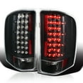 thumbnail image 1 of Spec-D Tuning Black LED Tail Lights Compatible with 2007-2013 Chevy Silverado 1500 2500 3500, Left + Right Pair Assembly, 1 of 7