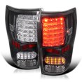 thumbnail image 1 of Spec-D Tuning Black LED Tail Lights Lamps Compatible with 2007-2013 Toyota Tundra, Left + Right Pair Assembly, 1 of 7