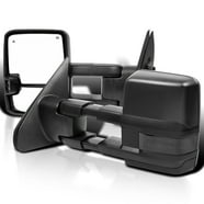 Towing Mirrors Black Power Heated Running Signals Light For 07-17
