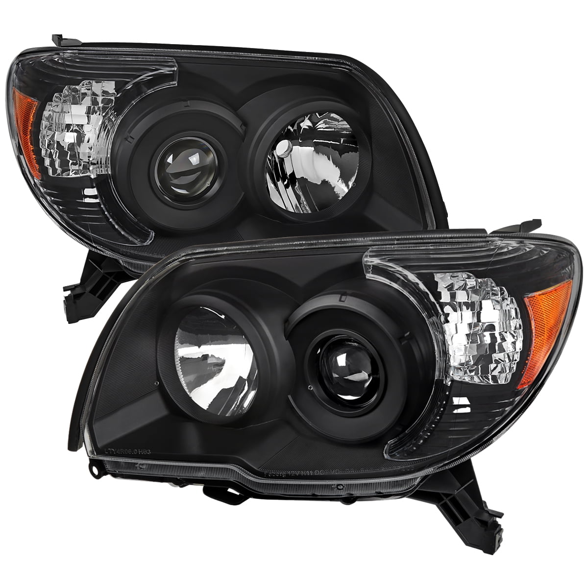 Spec-D Tuning Black Projector Headlights Compatible with 2006-2009 ...