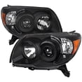 thumbnail image 1 of Spec-D Tuning Black Projector Headlights Compatible with 2006-2009 Toyota 4Runner SR5 Limited, Left + Right Pair Headlamps Assembly, 1 of 5