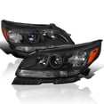 thumbnail image 1 of Spec-D Tuning Black Projector Headlights Compatible with 2013-2015 Chevy Malibu, 2016 Chevy Malibu Limited, Left + Right Pair Headlamps Assembly, 1 of 5