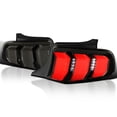 thumbnail image 1 of Spec-D Tuning Black Smoke Sequential LED Signal Tail Lights Compatible with 2010-2012 Ford Mustang, Left + Right Pair Assembly, 1 of 8