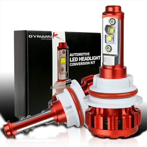 Spec-D Tuning Bulbs 9004 Hb1 Headlight White 6000K 40W 12V Projector Xml U2 Led Pair