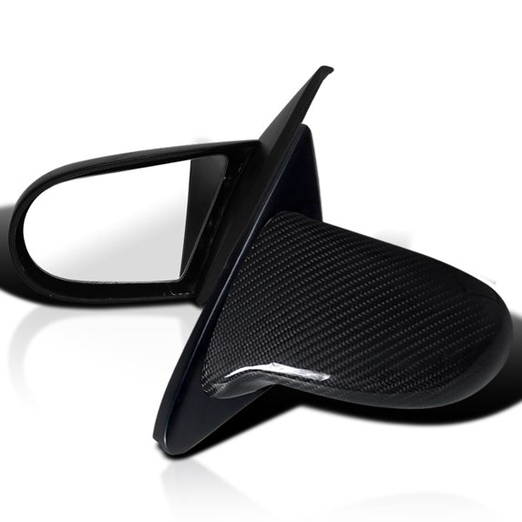 Spec-D Tuning Carbon Jdm Spn Side Mirror Compatible with 1996-2000 Honda Civic 2/3Dr L+R Pair