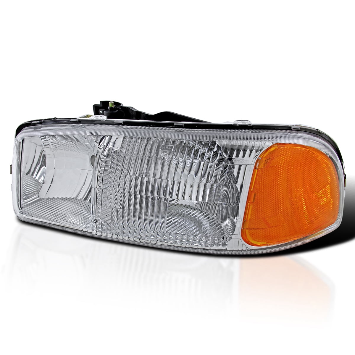 Spec-D Tuning Chrome Driver Left Side Headlight Compatible with 1999 ...