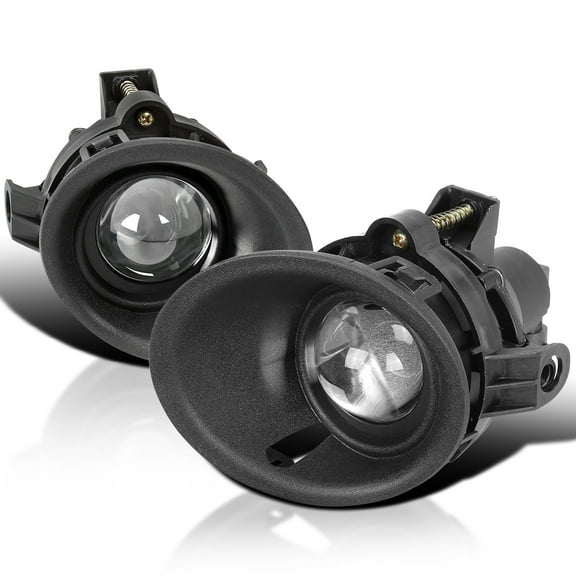Spec-D Tuning Chrome Fog Lights + H11 Bulbs Compatible with 2014-2015 Chevy Camaro 3.6L V6, L+R Pair Assembly