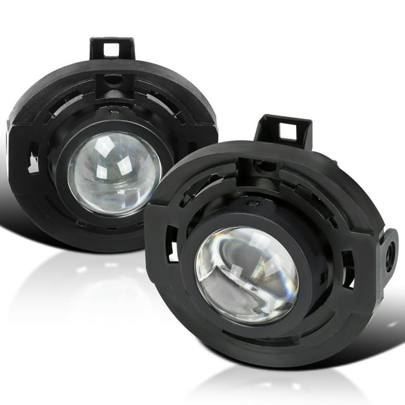 Spec-D Tuning Chrome Driving Projector Fog Lights + Bulbs + Switch Compatible with 2011-2014 Chrysler 200 300 Dodge Avenger, Left + Right Pair Assembly