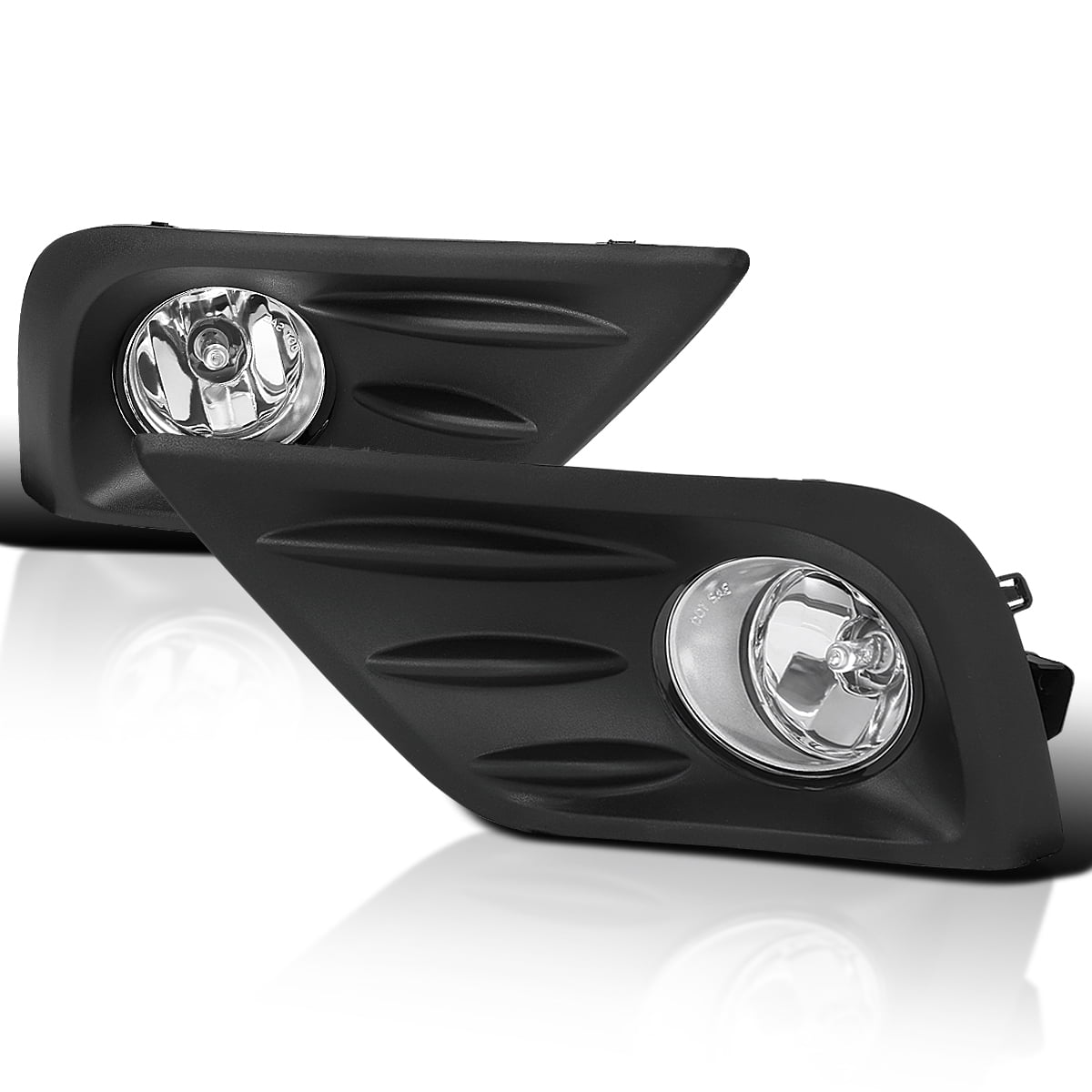 2016-2018 Nissan Altima H11 Fog Lights Kit W/ Switch & Wiring Harness (Chrome Housing/Clear Lens) - K2 Motor - View #7
