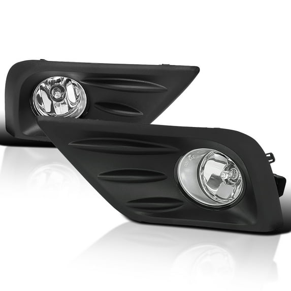 Spec-D Tuning Chrome Fog Lights + H11 Bulbs + Switch Included Compatible with 2016-2018 Nissan Altima, Left + Right Pair Assembly