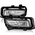 thumbnail image 1 of Spec-D Tuning Chrome Fog Lights + H8 Bulbs + Switch Compatible with 2018-2019 Nissan Kicks, L+R Pair Assembly, 1 of 7