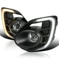 thumbnail image 1 of Spec-D Tuning Chrome Fog Lights with LED Strip + H16 Bulbs + Switch + Wiring Compatible with 2016-2017 Mitsubishi Lancer, L+R Pair Assembly, 1 of 7