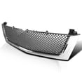 thumbnail image 1 of Spec-D Tuning Chrome Front Bumper Hood Grille Compatible with 2002-2006 Cadillac Escalade EST ESV, 1 of 7