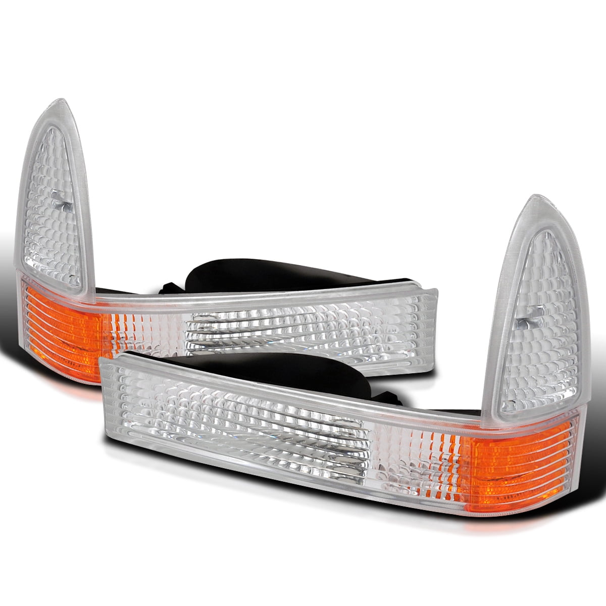 Smoked Housing Clear Corner Headlight Assembly For 2005-2007 Ford Super Duty - Halogen, DPT Motorsports 3 thumbnail image