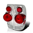 thumbnail image 1 of Spec-D Tuning Chrome Tail Lights Lamps Compatible with 1997-2003 Ford F-150, 1997-1999 Ford F-250 Light Duty, 1999-2004 Ford F-250/F-350 Super Duty, Left + Right Pair Assembly, 1 of 7