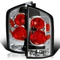 thumbnail image 1 of Spec-D Tuning Chrome Housing Clear Lens Tail Lights Compatible with 2005-2015 Nissan Armada, Left + Right Pair Assembly, 1 of 7