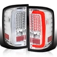 thumbnail image 1 of Spec-D Tuning Chrome LED Bar Tail Lights Compatible with 2014-2018 GMC Sierra 1500, 2014-2018 GMC Sierra 2500HD, 2014-2018 GMC Sierra 3500HD, Left + Right Pair Assembly, 1 of 8