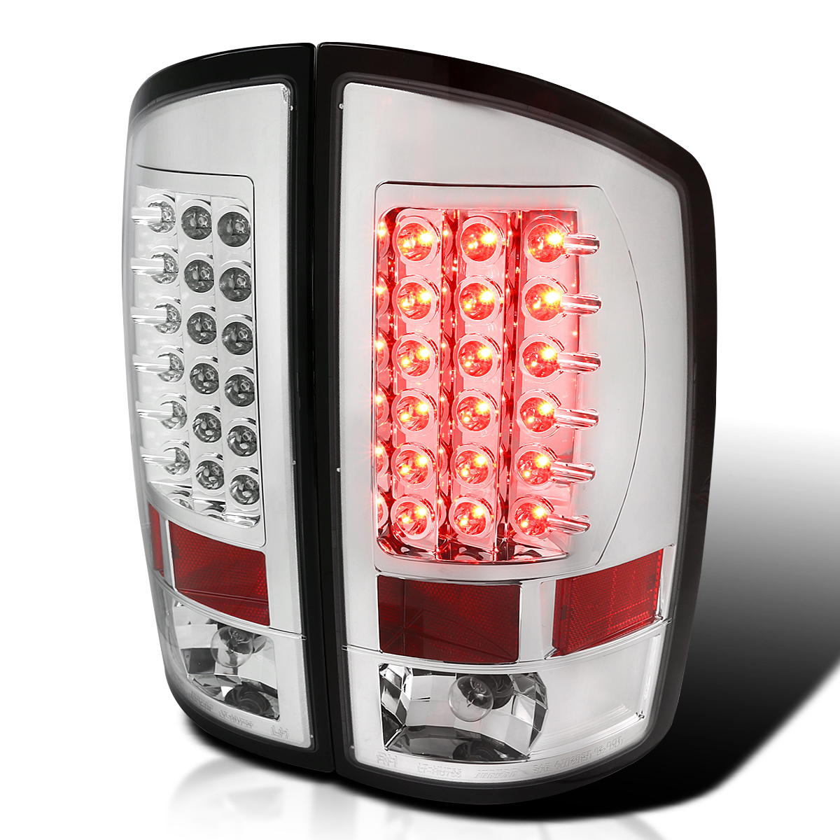 Luzes Traseiras LED Para Dodge Ram 1500 - Compatível 2007-2009 Modelos 2500 E 3500