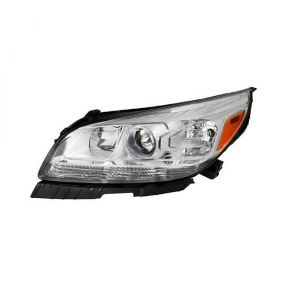 Spec-D Tuning  Chrome Right Side OE Style Projector Headlight for 2013-2015 Chevy Malibu