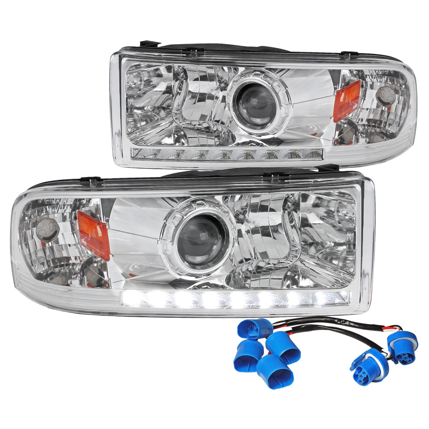 Nixon Offroad Headlights For 1994-2001 Dodge Ram 1500/1994-2002 Dodge Ram 2500 3500/1995-2002 Dodge Ram 4000 (All W/o Sport Package), High Low Beam, Head Lights Assembly Clear Lens - Foto 9