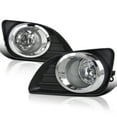 thumbnail image 1 of Spec-D Tuning Clear Bumper Driving Fog Lights + Bulbs + Switch Compatible with 2010-2011 Toyota Camry L+R Pair Assembly, 1 of 7
