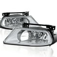 thumbnail image 1 of Spec-D Tuning Clear Driving Fog Lights + Bulbs + Switch Compatible with 2005-2007 Honda Odyssey L+R Pair Assembly, 1 of 7