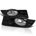 thumbnail image 1 of Spec-D Tuning Clear Driving Fog Lights + H11 Bulbs Compatible with 2006-2007 Honda Accord 2Dr 2D Coupe L+R Pair Assembly, 1 of 7