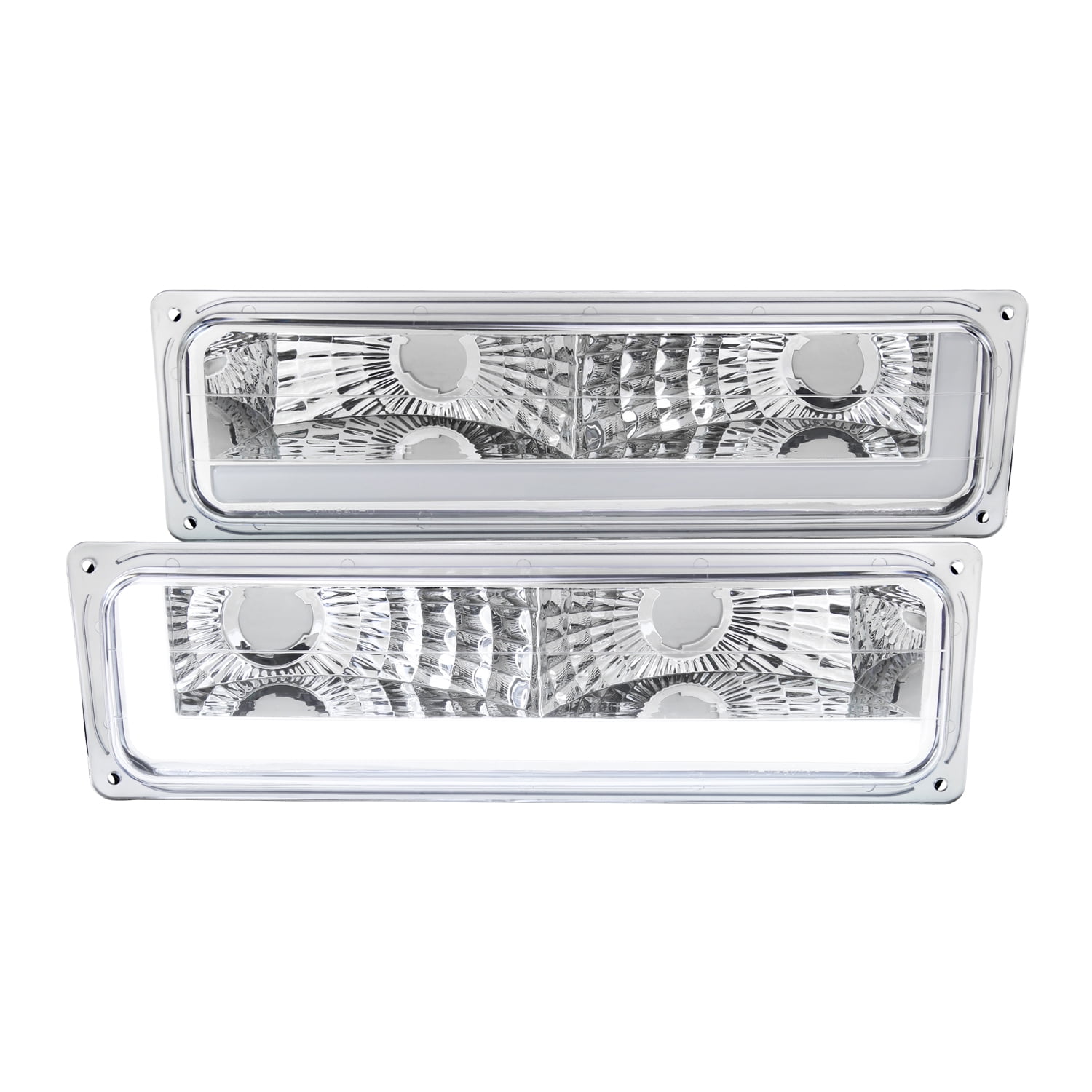 3-Piece LED Interior Light Kit For 1988-1998 Chevy Silverado & GMC Sierra – Super Bright White Map & Dome Bulbs