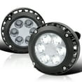 thumbnail image 1 of Spec-D Tuning Clear Lens Bumper Driving LED Fog Lights Compatible with 2007-2014 GMC Yukon , Chevy Tahoe, Suburban, L+R Pair Assembly, 1 of 7