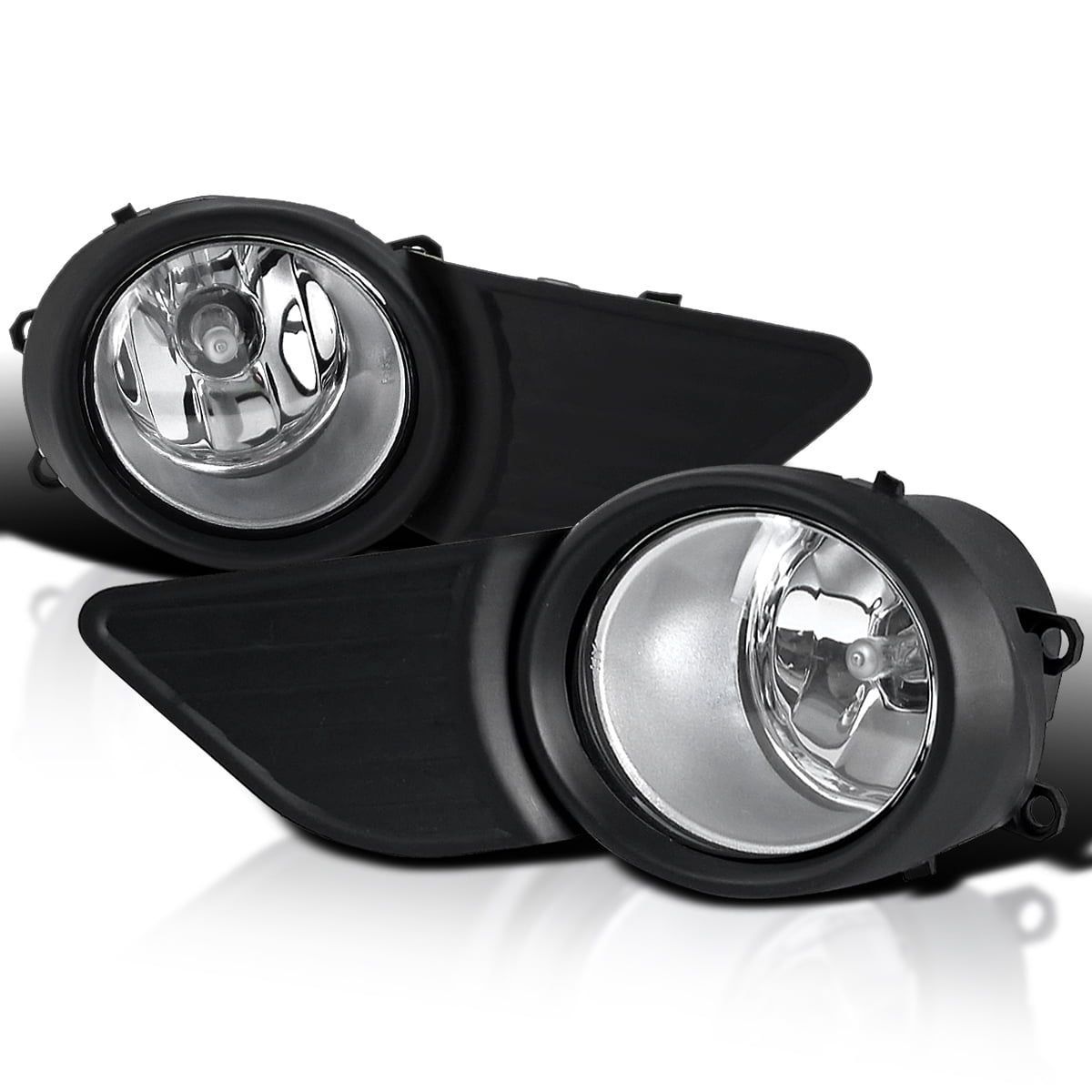 Side Marker Lights For Toyota Tundra Pair Of Clear Lens Fog Lights For 2007-2013 Toyota Tundra & 2008-2011 Sequoia - Halogen, DOT/SAE Certified Toyota Fog Lights - Foto 14