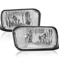 thumbnail image 1 of Spec-D Tuning Clear Lens Fog Lights + H10 Bulbs Included Compatible with Dodge Ram 1500 2500 3500 2009-2012 L+R Pair Assembly, 1 of 7