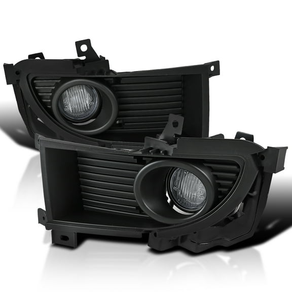 Spec-D Tuning Clear Lens Fog Lights + H3 Bulbs + Switch Included Compatible with 2004-2005 Mitsubishi Lancer L+R Pair Assembly
