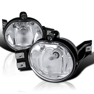 AKKON, Fits 2007-2012 Ford Escape, Chrome Fog Lights Pair with Wiring