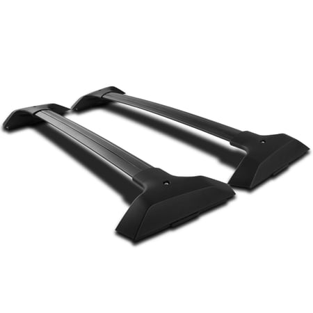 Spec-D Tuning Factory Style Aluminum Top Cargo Roof Rack Cross Bars Compatible with Chevy Traverse 2009-2017