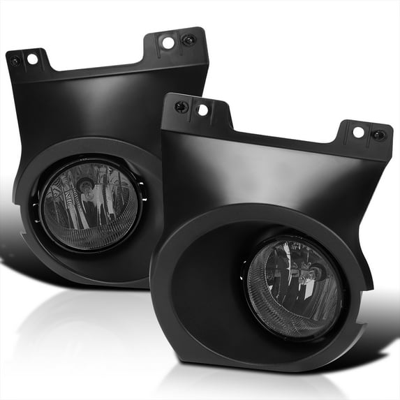 Spec-D Tuning Fog Lamp Smoke Lens with Universal Wiring and Switch Compatible with Ford F150 2011-2014
