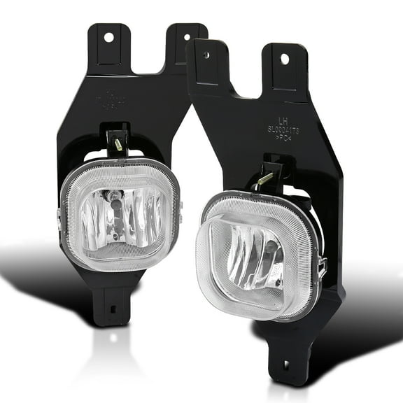 Spec-D Tuning Fog Lights Compatible with 1999-2004 Ford F-250, F-350 Super Duty, 2000-2004 Excursion, L+R Pair Assembly