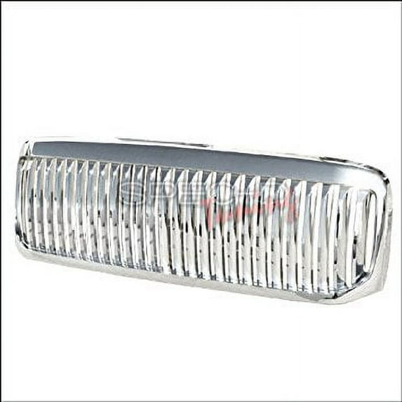 Spec-D Tuning Ford F-250 1999 2000 2001 2002 2003 2004 Vertical Grille - Chrome