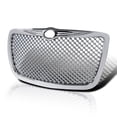 thumbnail image 1 of Spec-D Tuning Front Chrome Mesh Grill Grille Compatible with 2005-2010 Chrysler 300 300C, 1 of 7